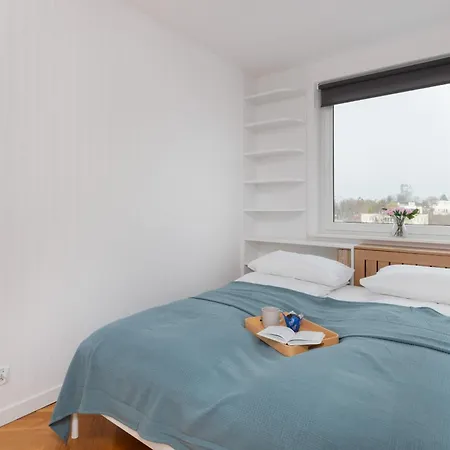 דירה Pastel Apartment With Two Bedrooms And Balcony In Gdynia By Noclegi Renters *