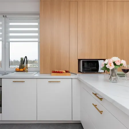 Pastel Apartment With Two Bedrooms And Balcony In Gdynia By Noclegi Renters
